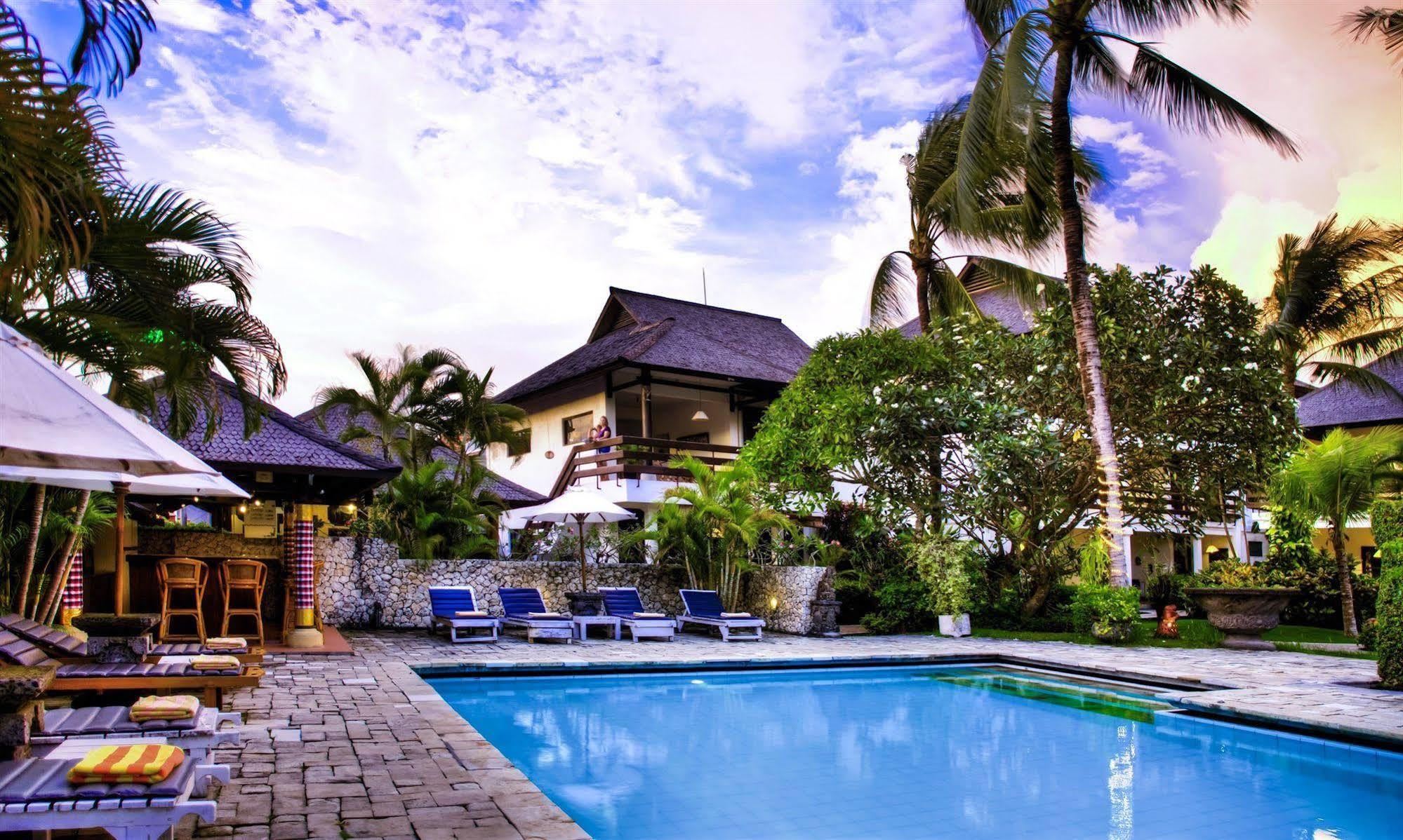 Palm Garden Hotel Sanur Exterior foto